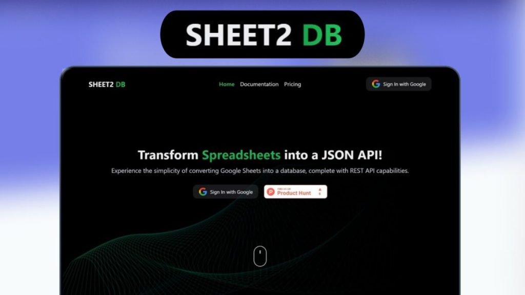Sheet2Db Lifetime Deal Discount