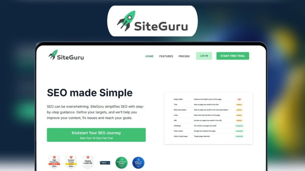 Siteguru Lifetime Deal Discount